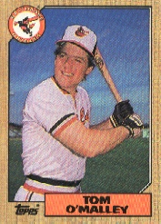 1987 Topps Baseball Cards      154     Tom O Malley